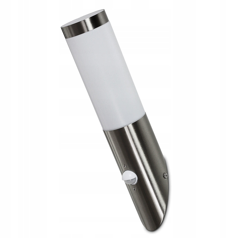 OUTDOOR WALL LAMP WITH MOTION AND DUSK SENSOR FACADE LAMP E27 LED
