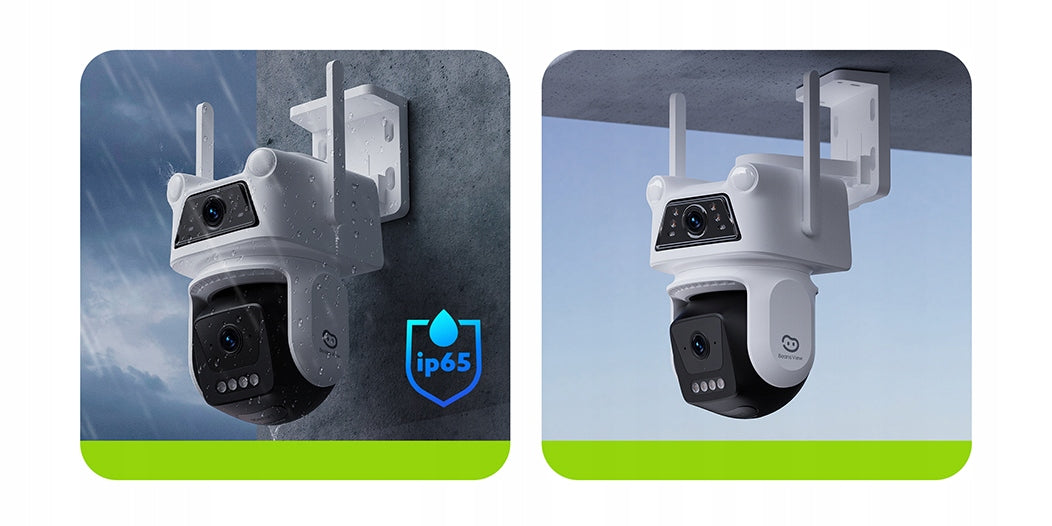 OUTDOOR WIFI CAMERA ROTATING 10 Mpx DUAL 2X 5Mpx BEANSVIEW PTZ EZVIZ Kind internal external
