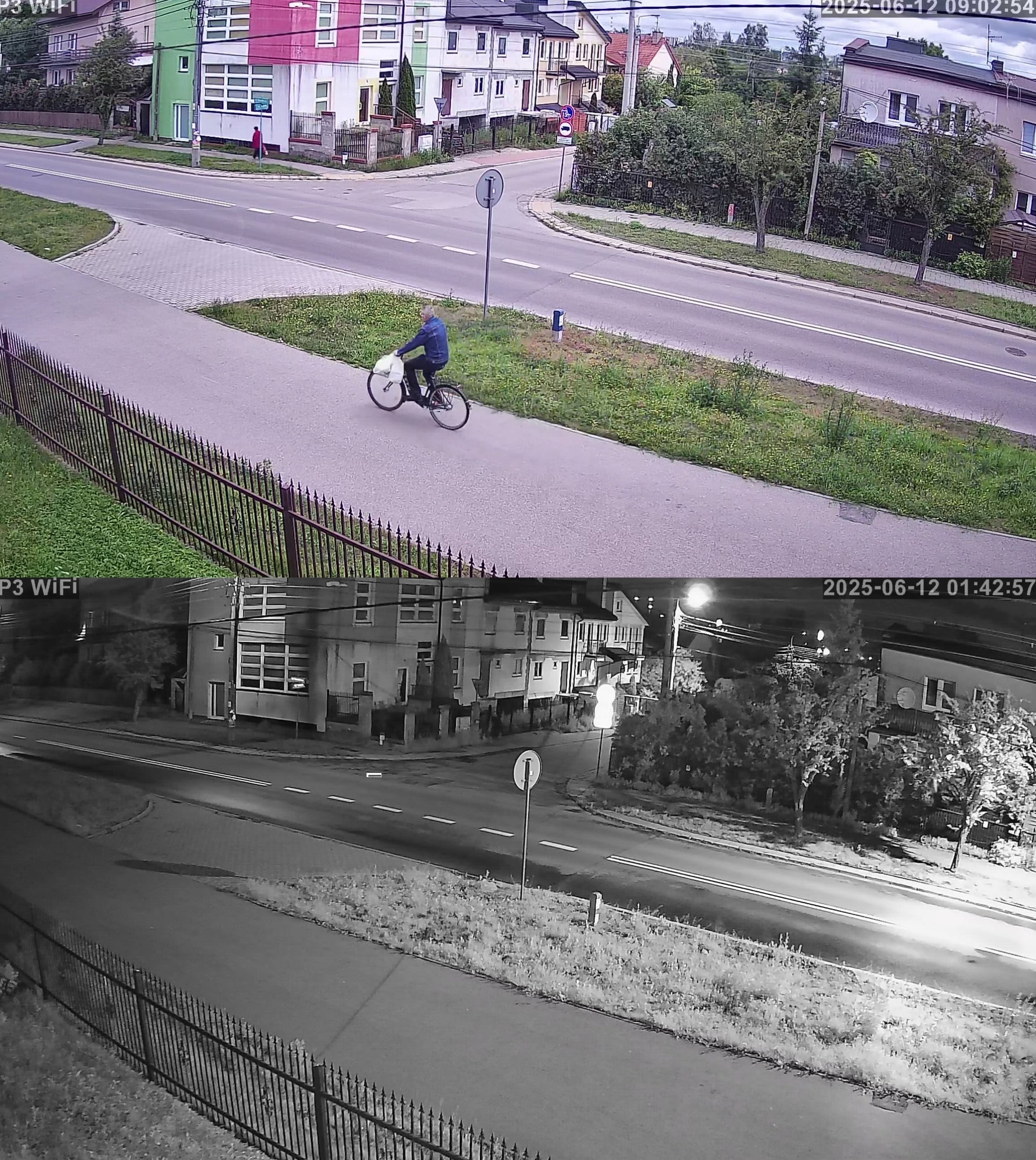 OUTDOOR WIFI IP ROTATING CAMERA 3MPx 4xZOOM App, Black Detection Certificates of conformity CE