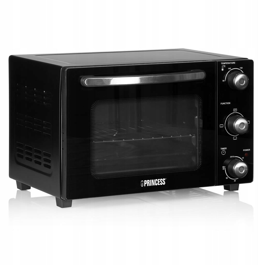 OVEN 20L THICK DOUBLE DOOR 1300W black + accessories stone for PIZZA Manufacturer code 01.112713.01.460