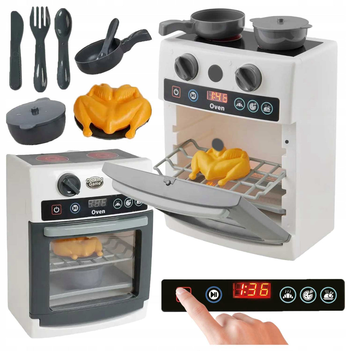 OVEN COOKER ELECTRIC TOUCH PANEL POT PLATE SOUND LED 3+ Manufacturer code Z3201