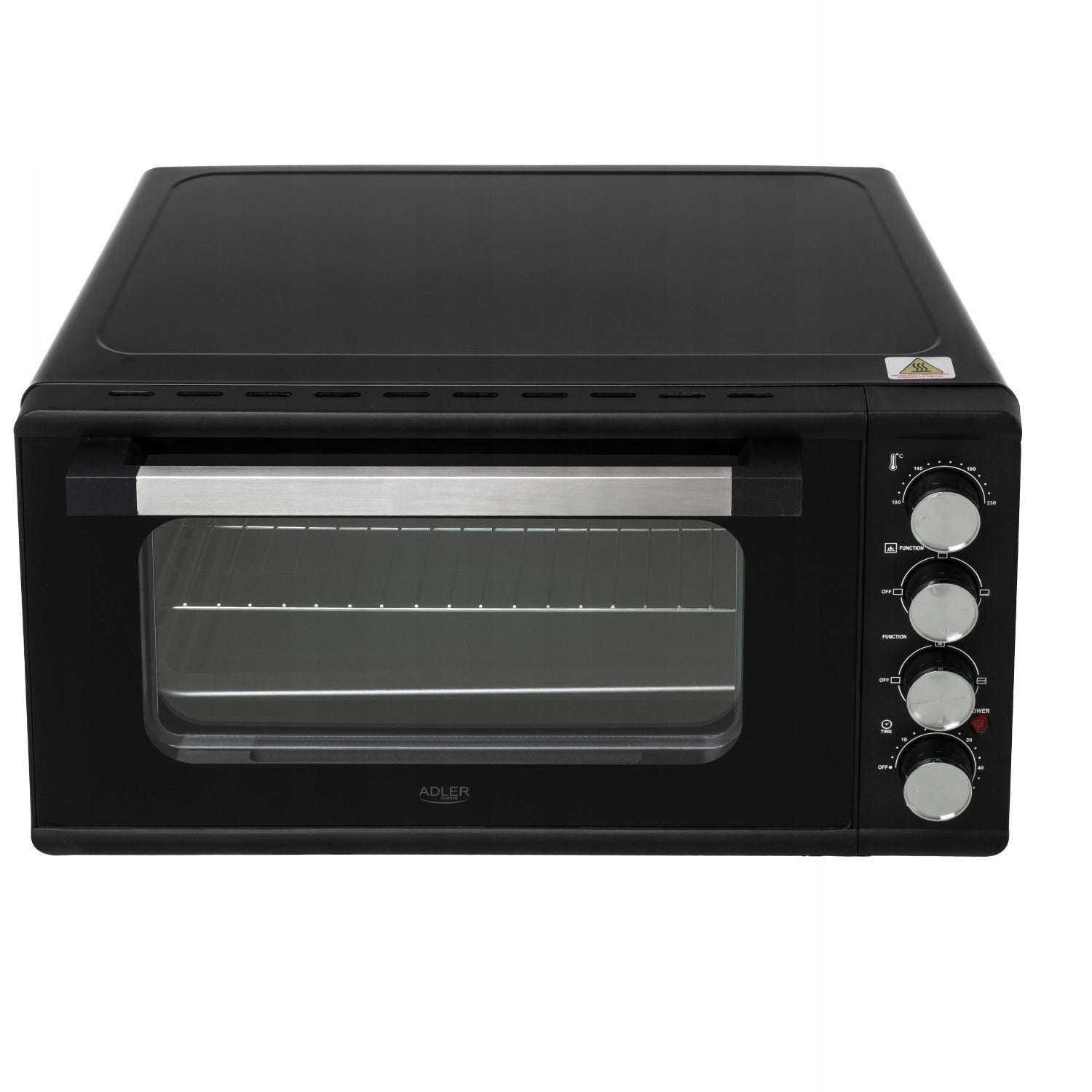 OVEN ELECTRIC BAKING GRATE SPIT Adler 42 L black MINI Manufacturer code AD 6030