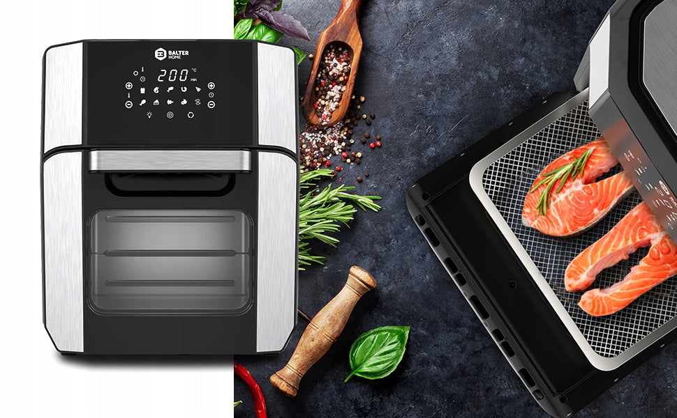 OVEN FREYTKOWNICA FAT-FREE AIR FRYER LARGE 12L + ACCESSORIES SET Manufacturer code HL-1200