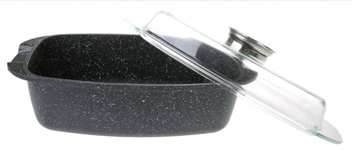 OVEN PAN FOR INDUCTION GLASS LID 5,5L ZILNER Manufacturer code ZL-7075