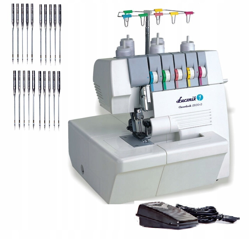 OVERLOCK ŁUCZNIK 820D-5 5-THREAD +FREEBIE