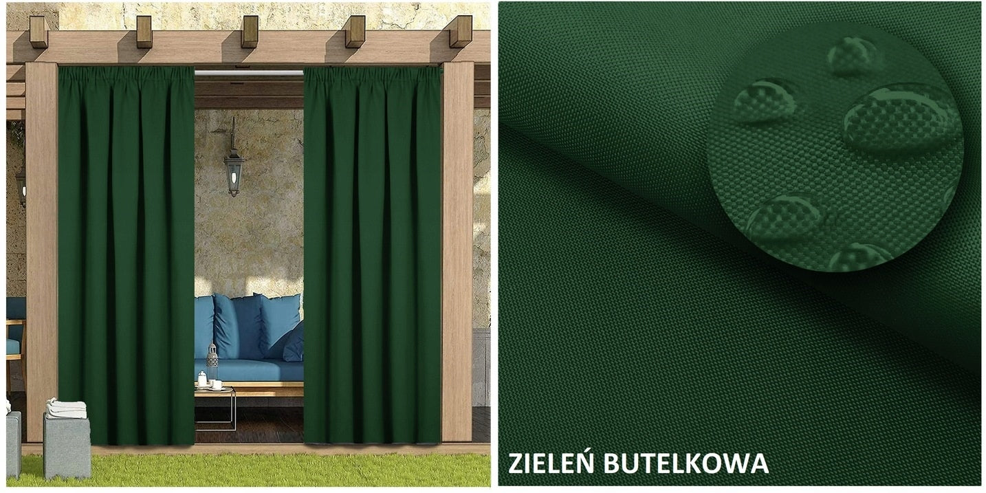 OXFORD GARDEN CURTAIN 155x200 FOR TAPE AND TERRACE TUNNEL GARDEN BALCONY Manufacturer code ZASŁONA OXFORD 155x200 T