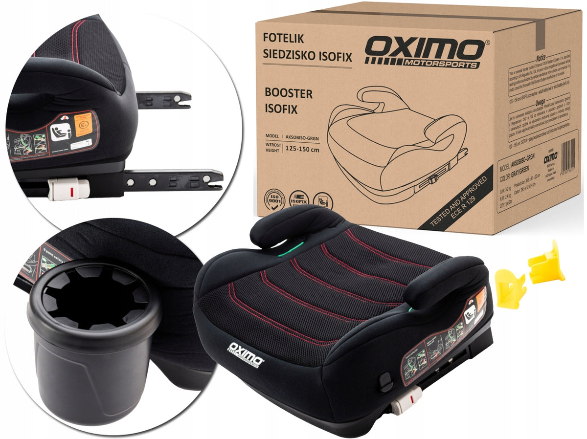 OXIMO AKSOBISO ISOFIX CAR SEAT FOR SENIOR CHILD SEAT STAND