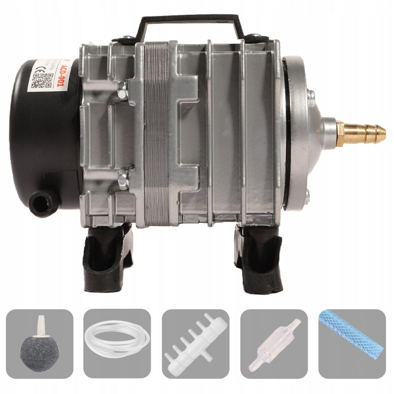 OXYGEN PUMP FOR POND 25 L/MIN 18W 6 OUTPUTS SILENT AERATOR Power 18 W