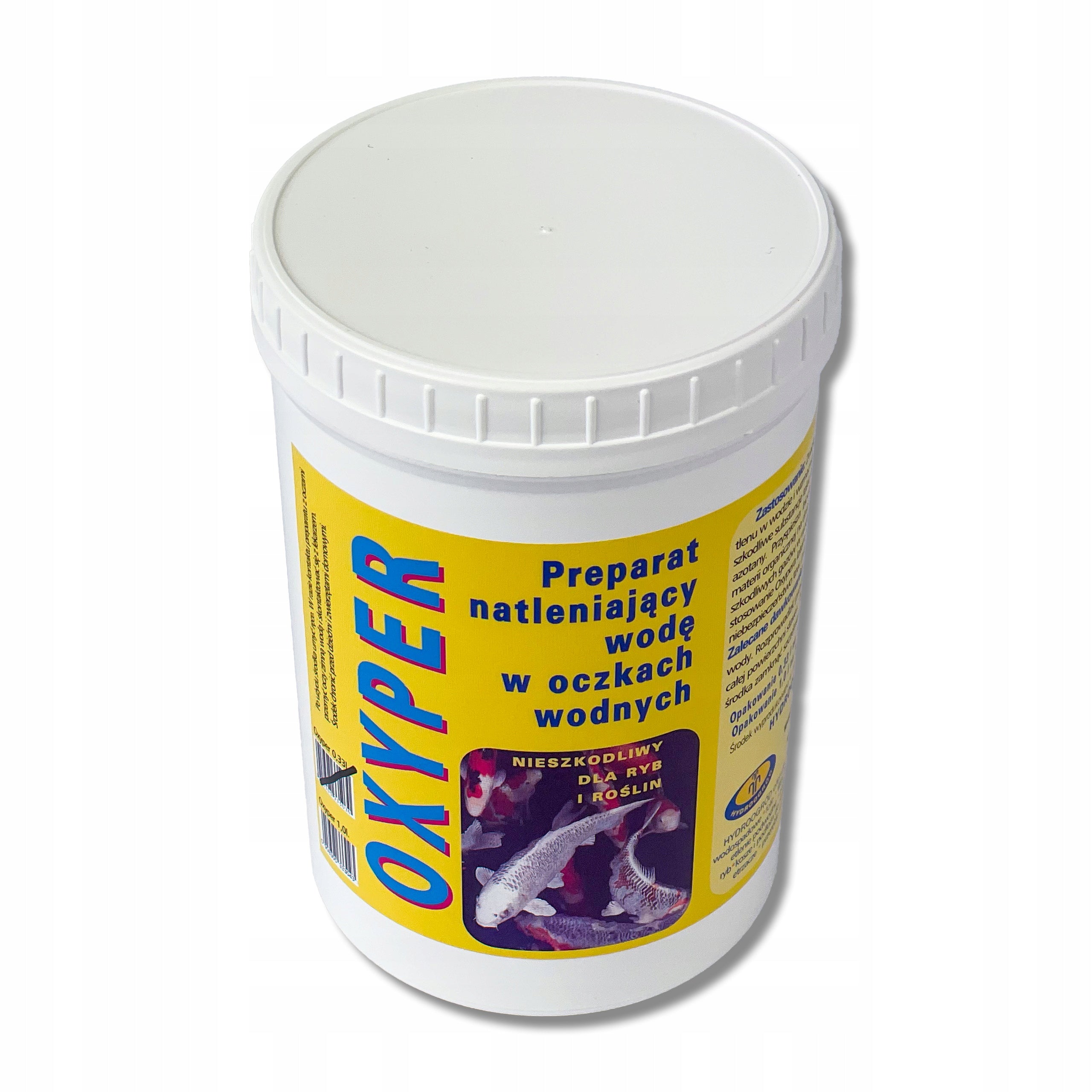 OXYPER AGENT WATER OXYGENATION PREPARATION IN POND 1L per 33000L of water Manufacturer code OXYPER 1000ML