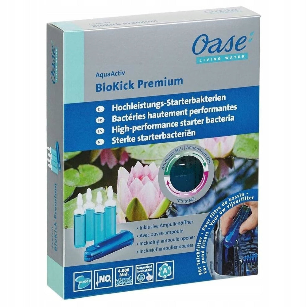 Oase Aquaactiv Biokick Premium 4x20ml - biostarter for filter Brand Oase