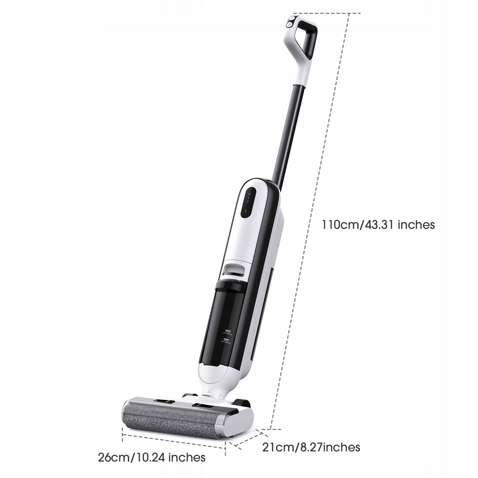 Odkurzacz Wet&Dry Lubluelu T6 Vacuum Cleaner White Samoczyszczący 16Kpa Packaging status original