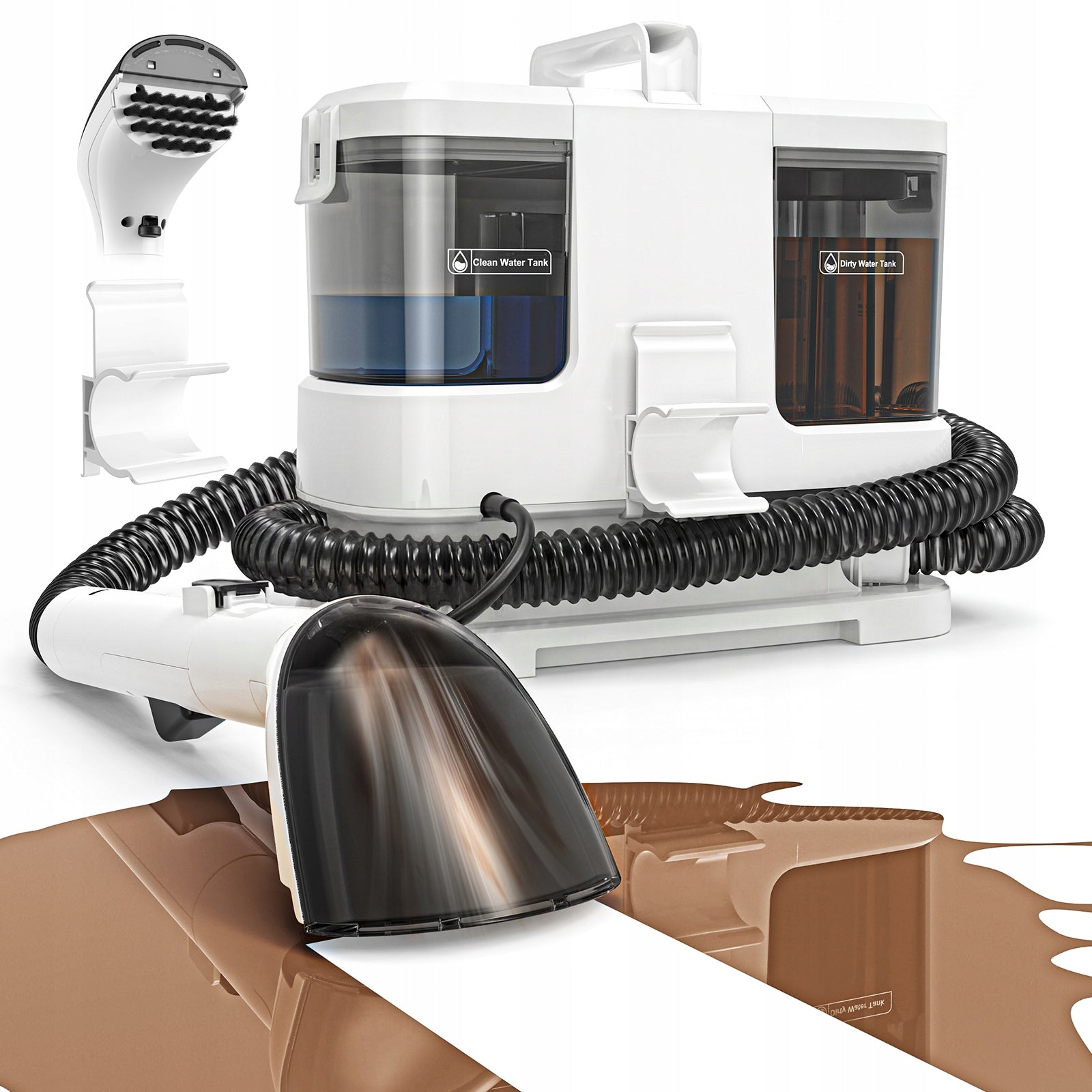 Odkurzacz piorący Lubluelu V2 400W 12KPA Carpet & Spot Clean