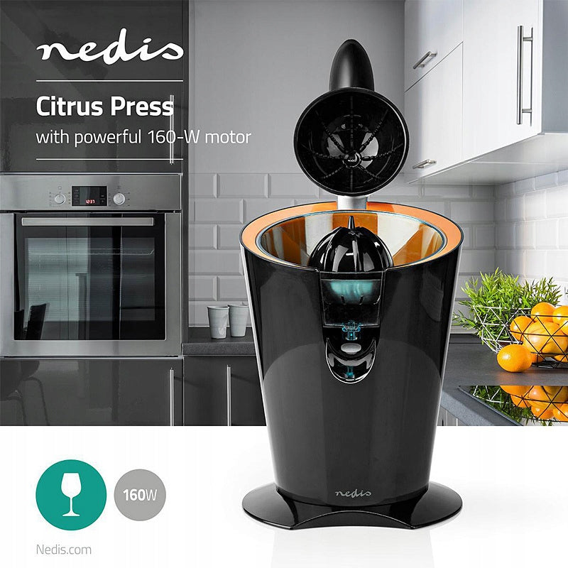 Odšťavovač citrusov NEDIS KAJC300CBK 160W Power rating 160 W