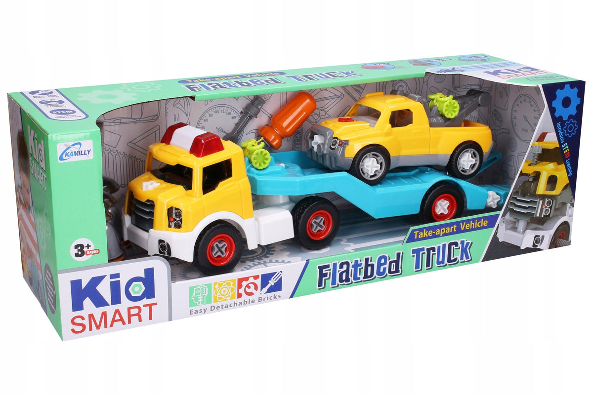 Odtahovka Wiky Vehicles šroubovací 37 cm s autem navijákem a šroubovákem Packaging status original