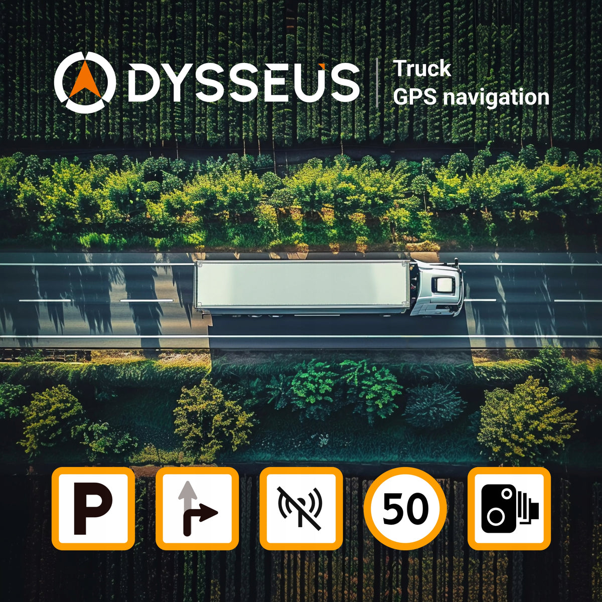 Odysseus GPS – Professional TIR Navigation | Monthly Access. Manufacturer code 5902362584509