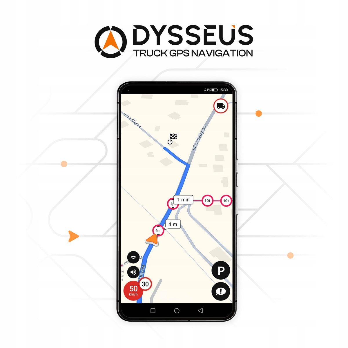 Odysseus GPS – Professional TIR Navigation | Monthly Access.
