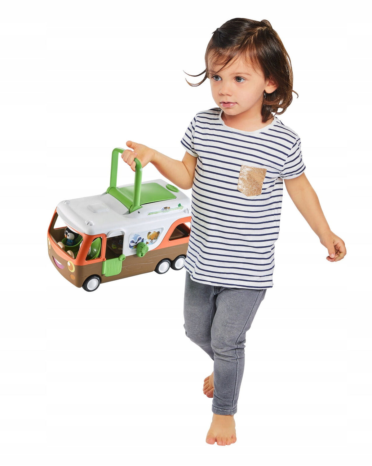 Off-Road Vehicle Clorophile Le Camping-Car Camper Akcesoria Animal Figurines