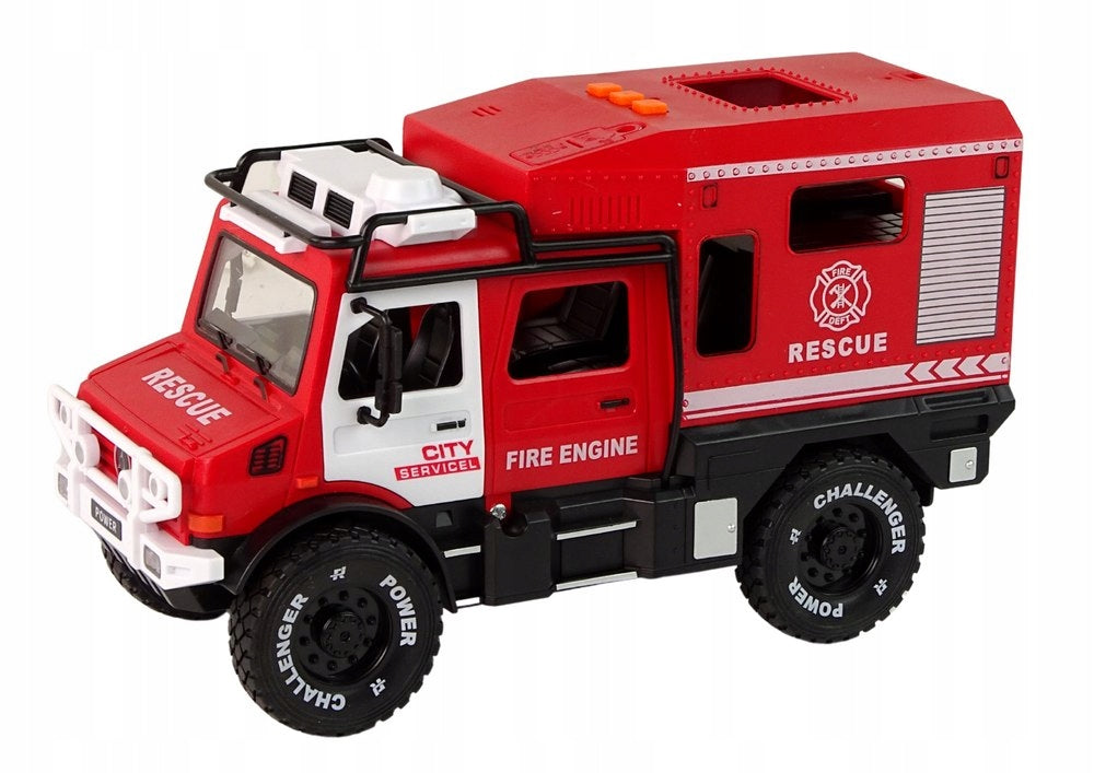 Off-road vehicle Fire brigade Lean Toys 293x185 mm Brand LEAN Toys