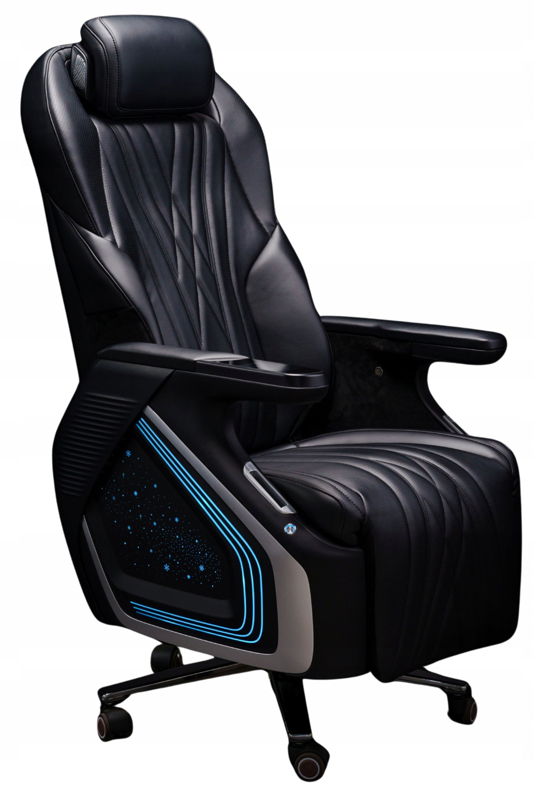 Office Chair Electric Premium Massage Heating Ventilation Audio Bluetooth