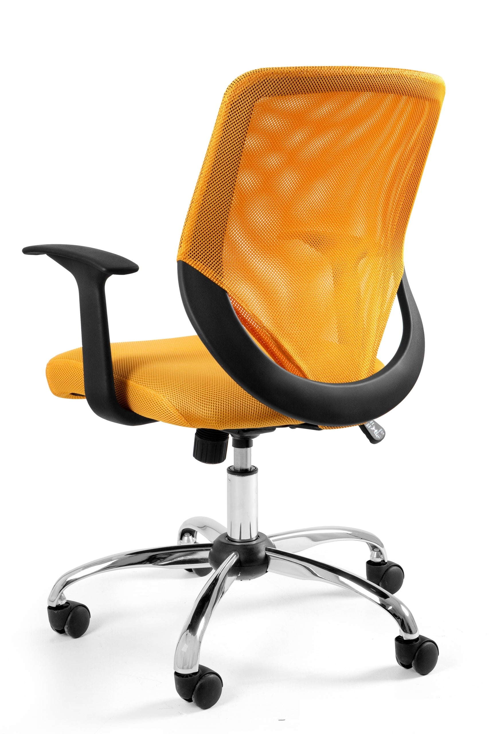 Office Chair MOBI Yellow Unique Swivel Work Chair
