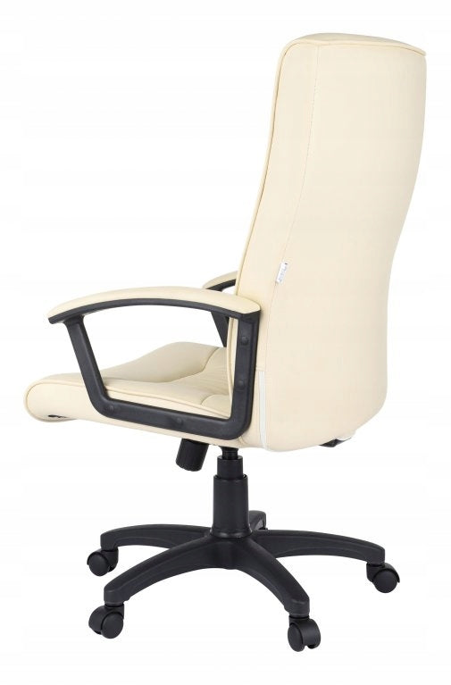 Office Chair Rotating Cabinet GROSPOL Relaxation Natural Leather Beige Manufacturer code Relaks SGC