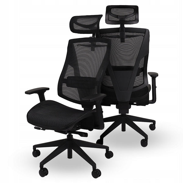 Office Chair Swivel Chair Ergonomic Futura Mesh, Mesh Black