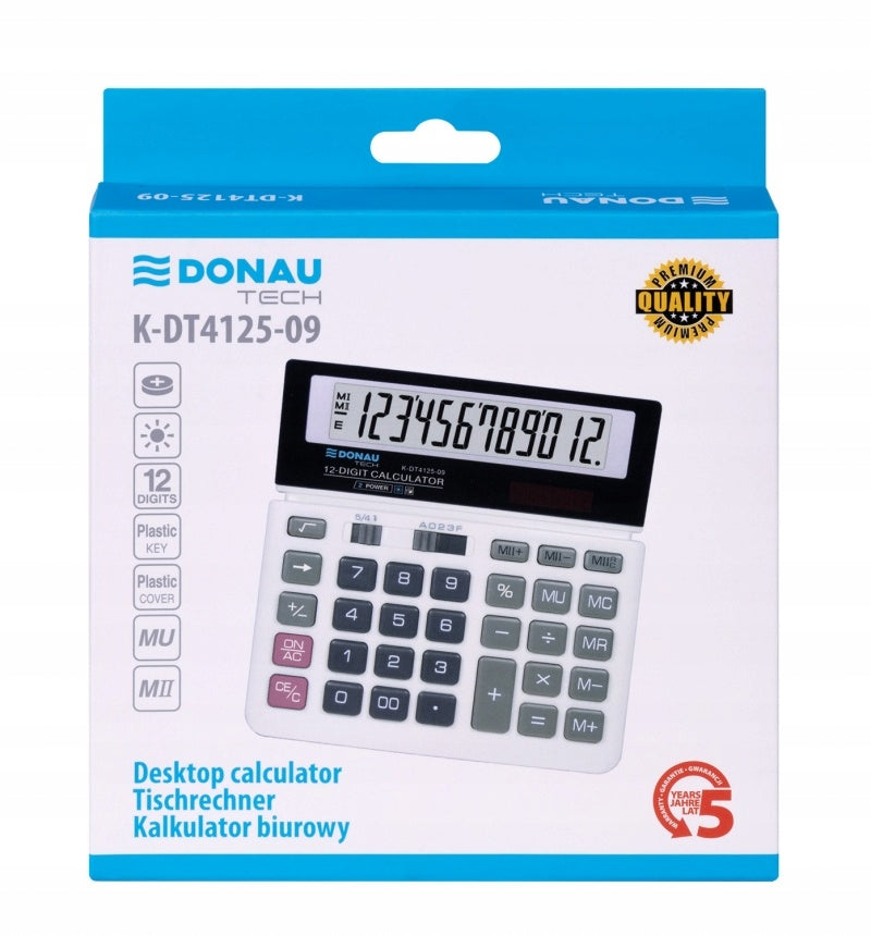 Office calculator CI-SDC368 12-digit 155x152x28 Batteries included no