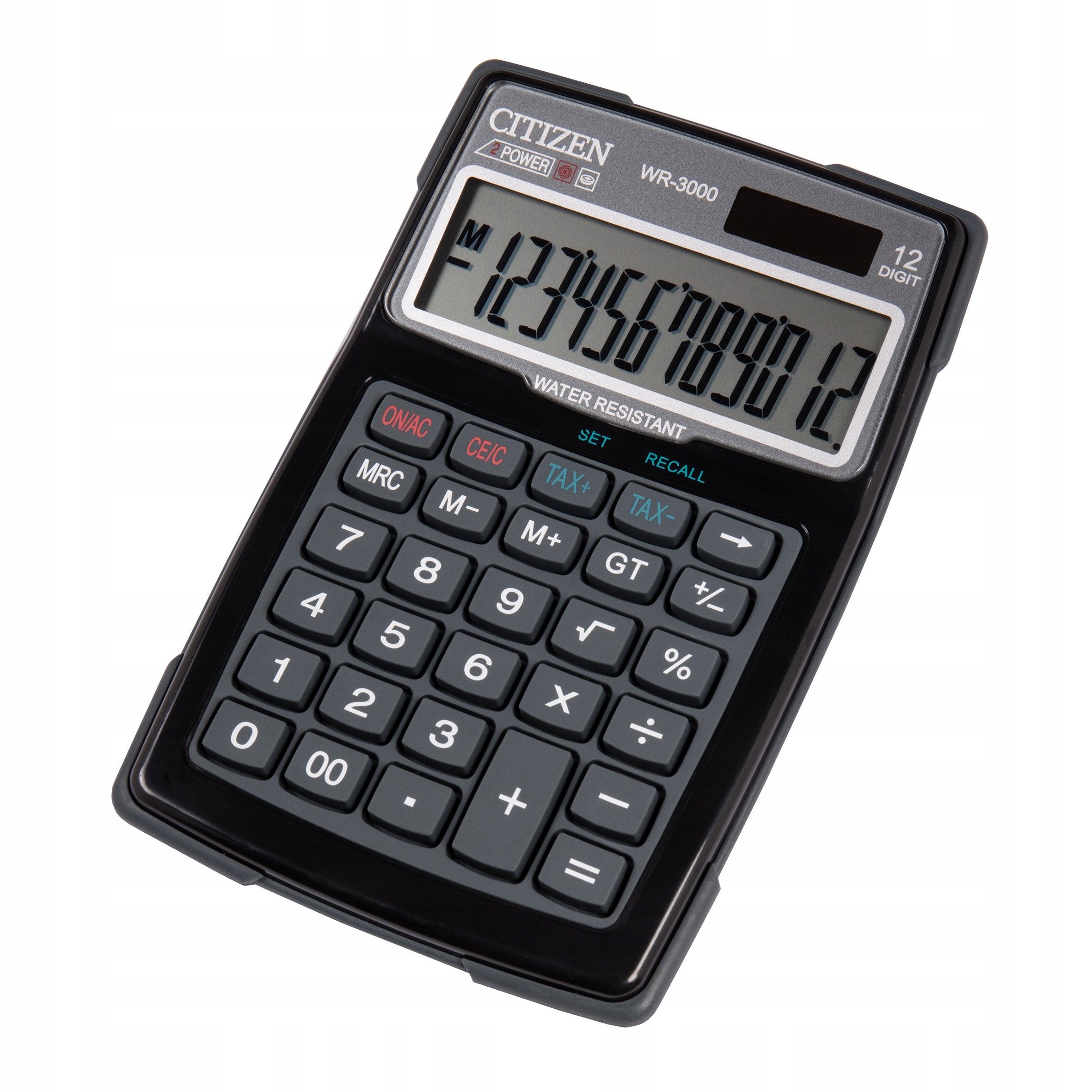 Office calculator Citizen WR-3000 OUTDOOR WATERPROOF BLACK