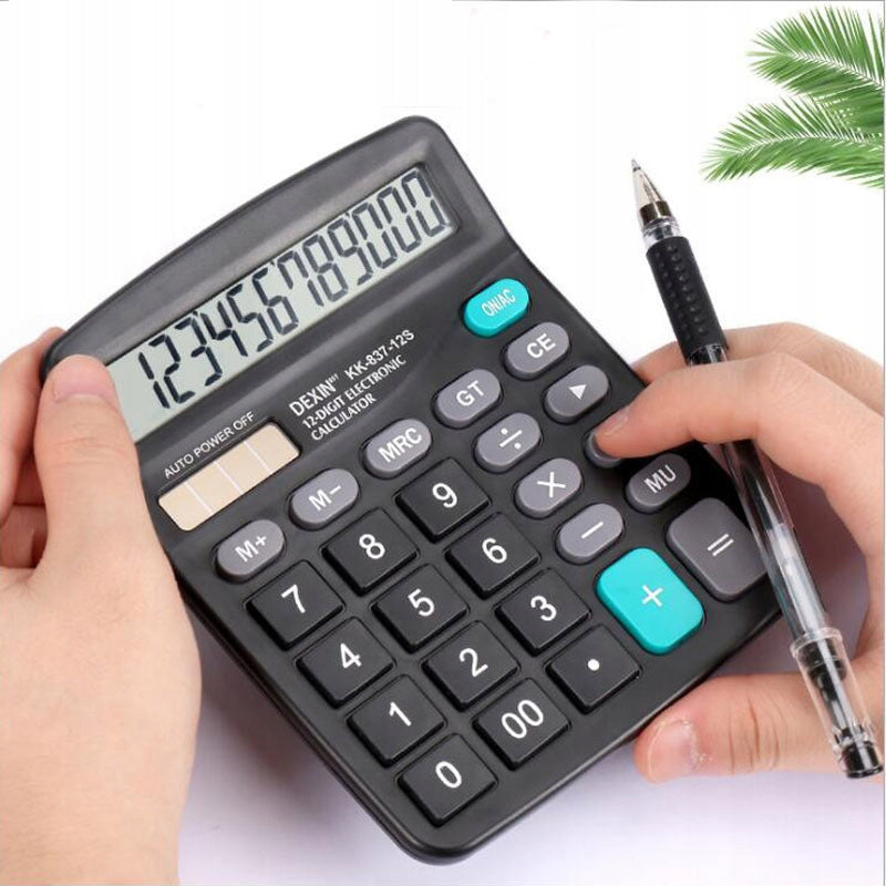 Office calculator large 12 digits display for office Manufacturer code GM02110619