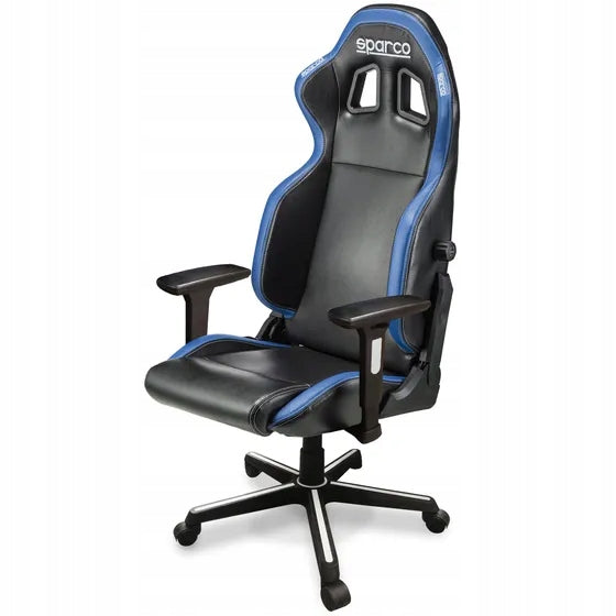 Office chair SPARCO ICON black-blue