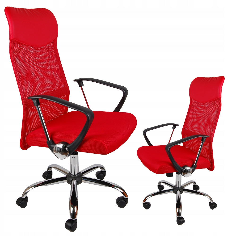 Office chair breathable swivel GIOSEDIO RED