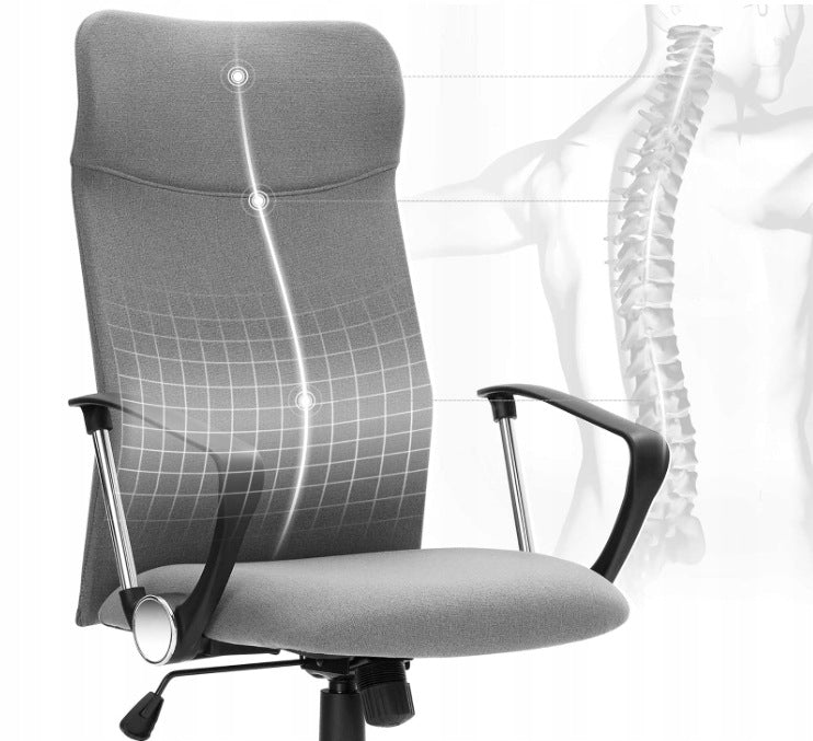 Office chair ergonomic chair padded height adjustment up to 120 kg Brand Songmics