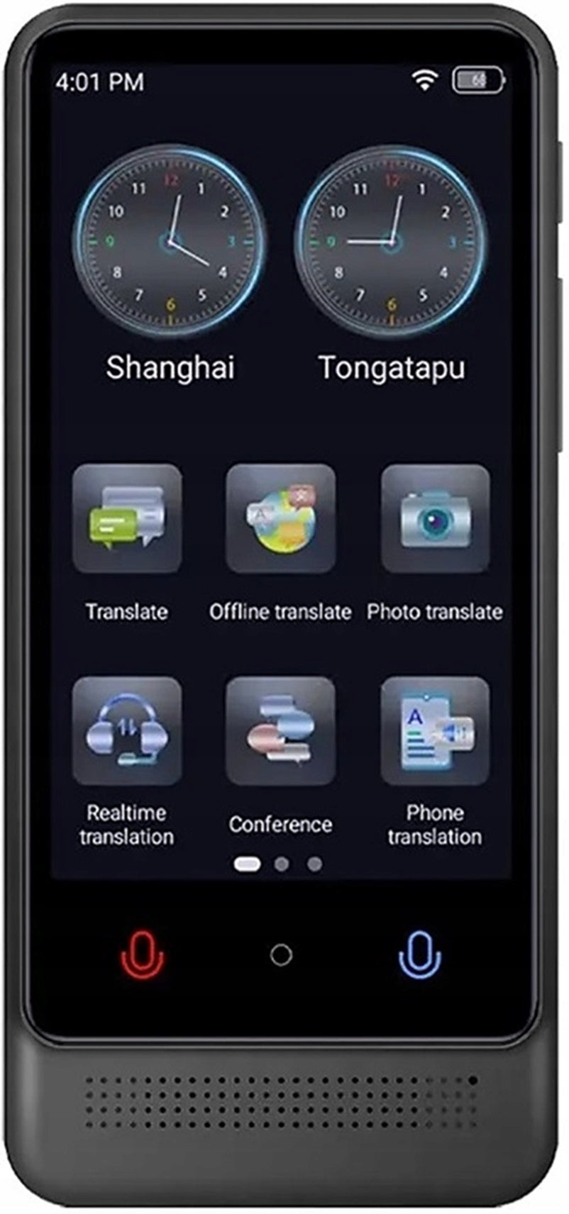 Offline speech translator live online translation without internet with menu PL Packaging status original