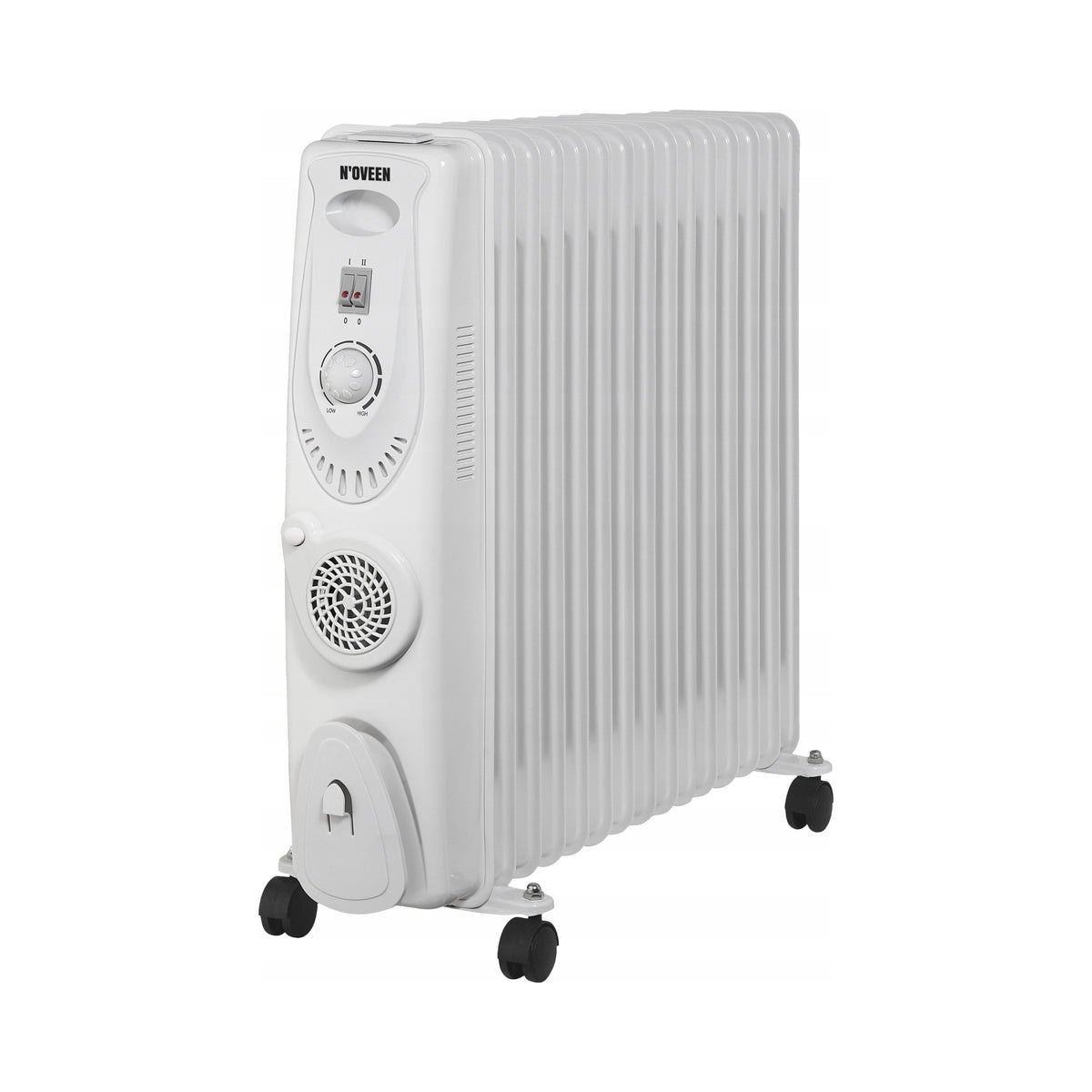 Oil Heater NOVEEN OH1501 2900W 15 Ribs Turbo Fan Thermostat