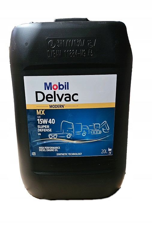Oil Mobil Delvac MX 15W-40 20L Poland DISTRIBUTION! Manufacturer code mob