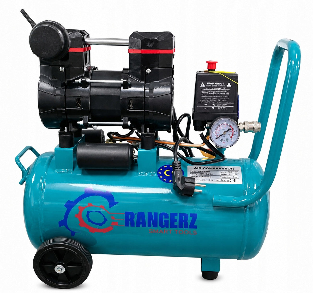 Oil-free compressor 24L 8BAR QUIET 3HP COMPRESSOR 24L EFFICIENT Manufacturer code RS-1353