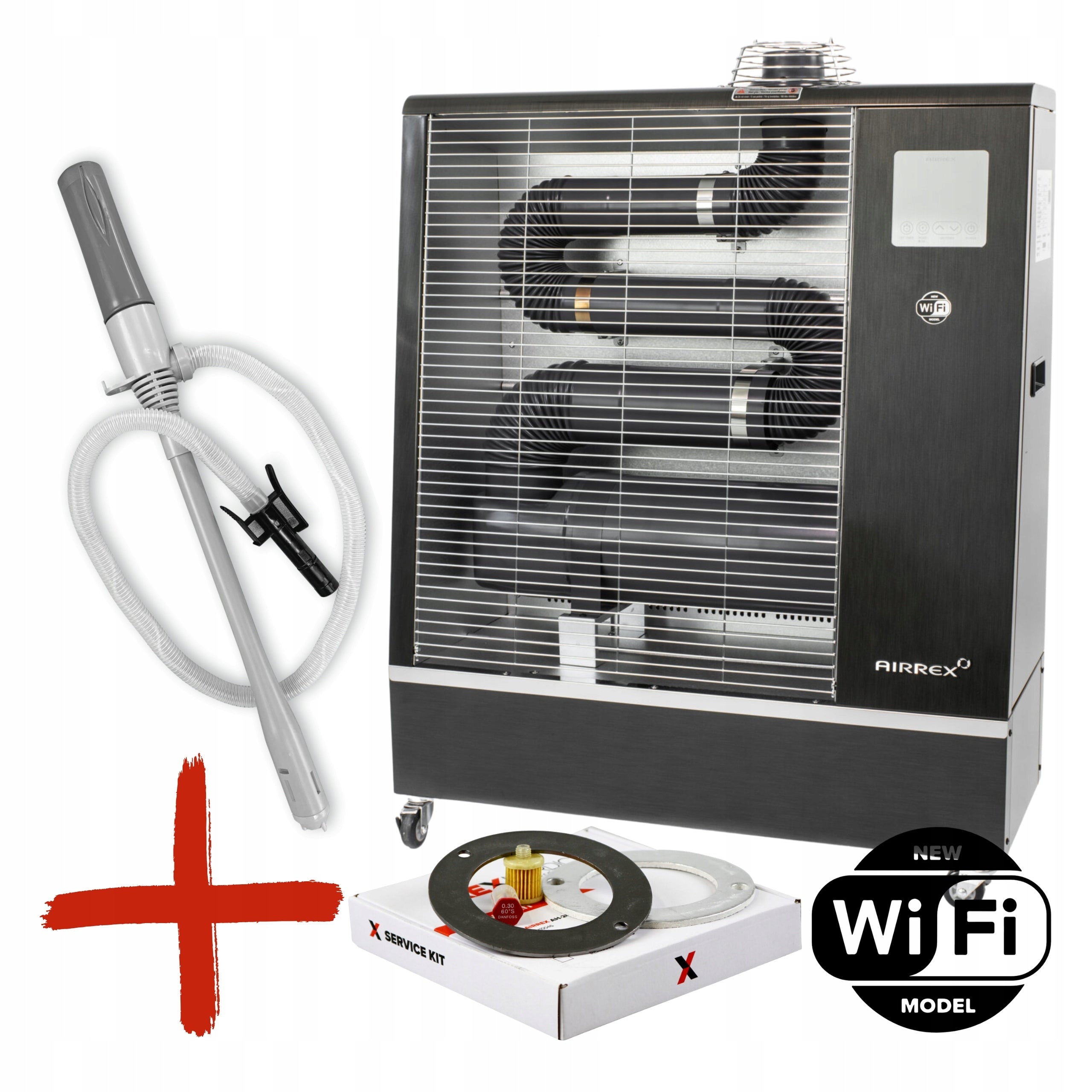 Oil heater AIRREX AH-200i 900m3 infrared 13kW WIFI FREEBIES