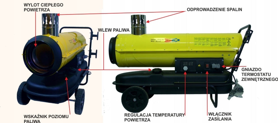 Oil heater Ekonair BHC 30 (30 kW) Brand Ekonair