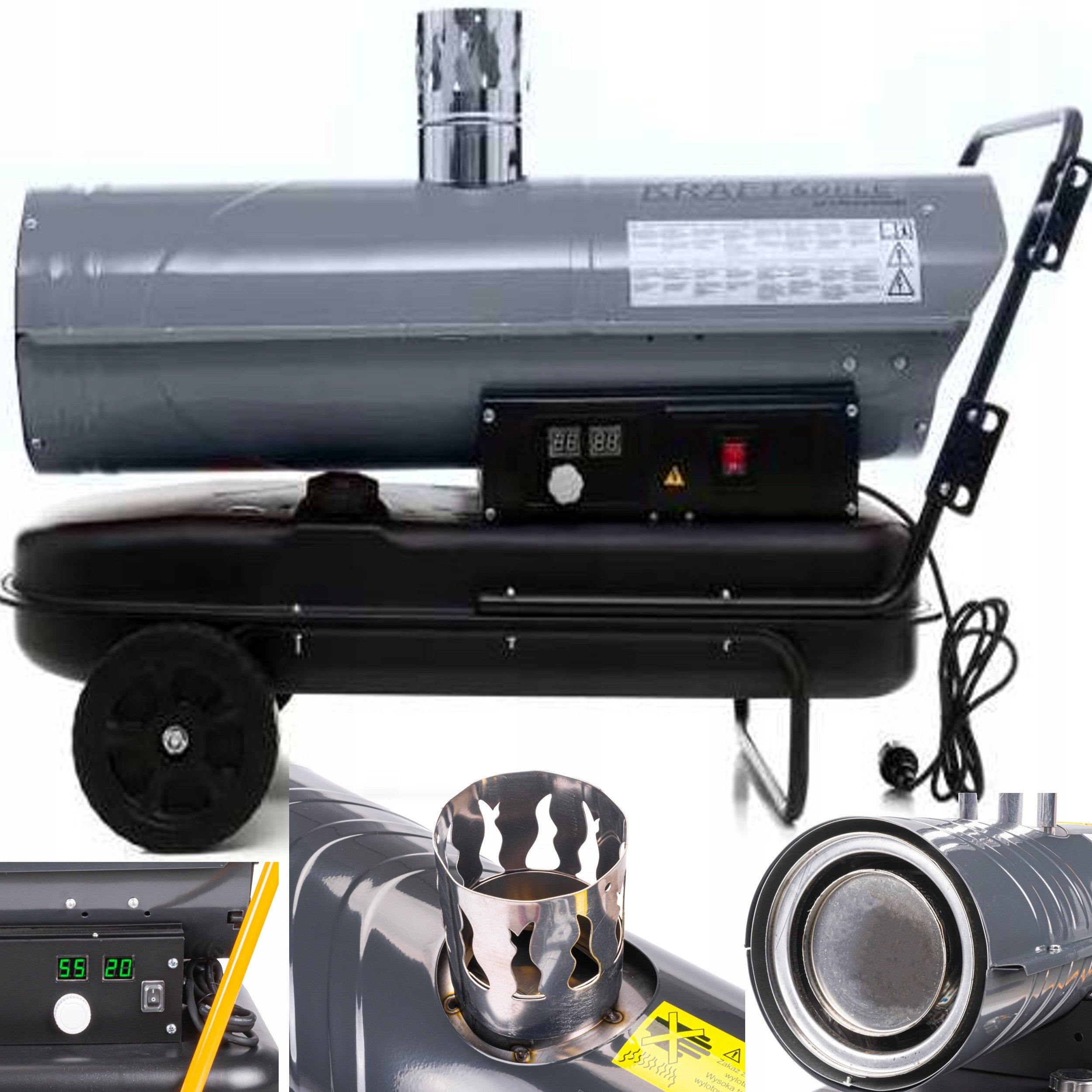 Oil heater Kraft&Dele 30 kW