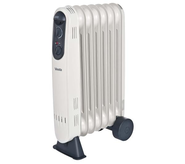 Oil heater Vesta EOH01 1600W 7 Żebek Grey