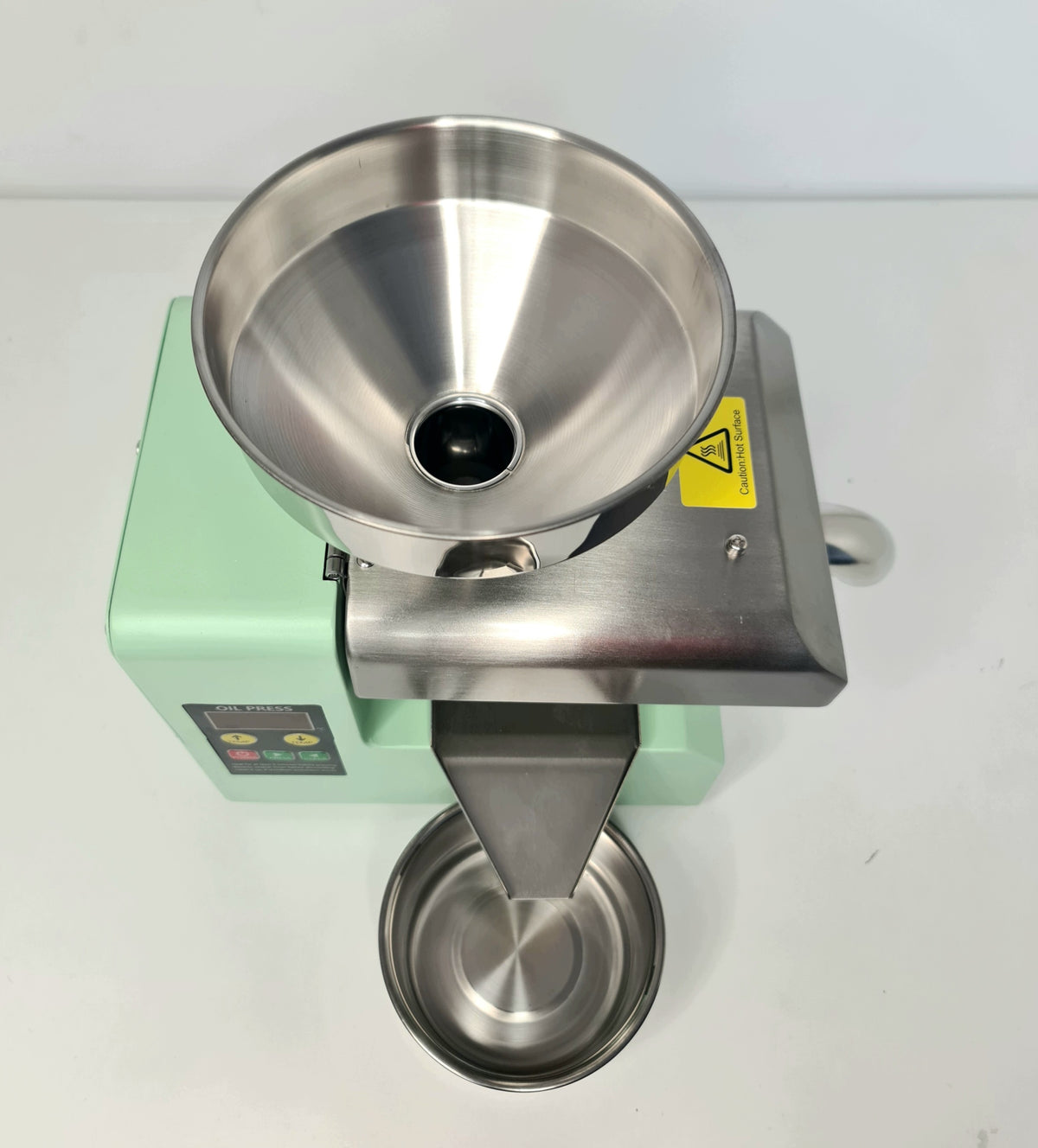 Oil press made of acid-resistant steel 3-6 kg/h thermometer freebie Packaging status original