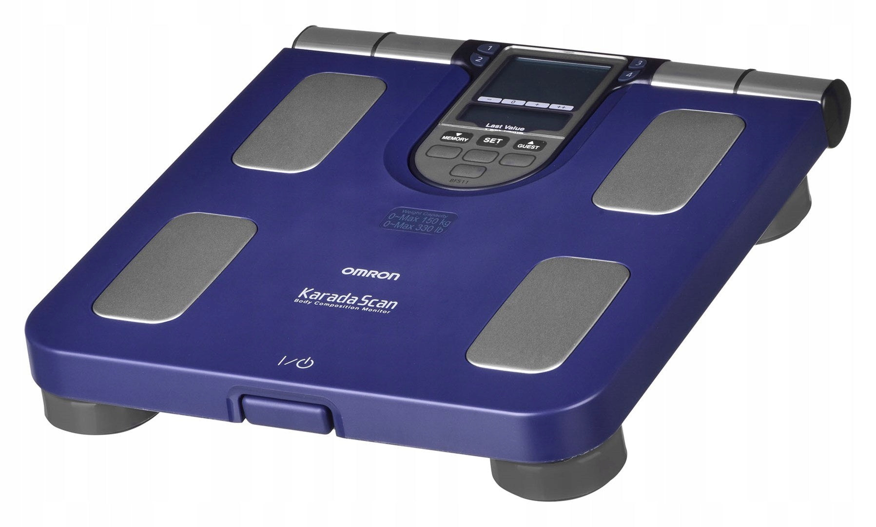 Omron HBF-511B-E Bathroom Scale Body Composition Monitor 8 Sensors Kind electronic