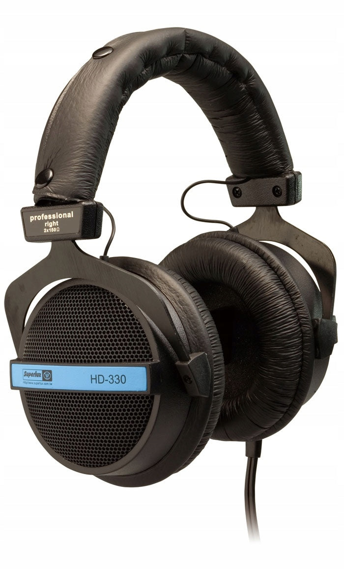 On-ear headphones Superlux HD330 Studio Semi-Open + CASE Brand Superlux