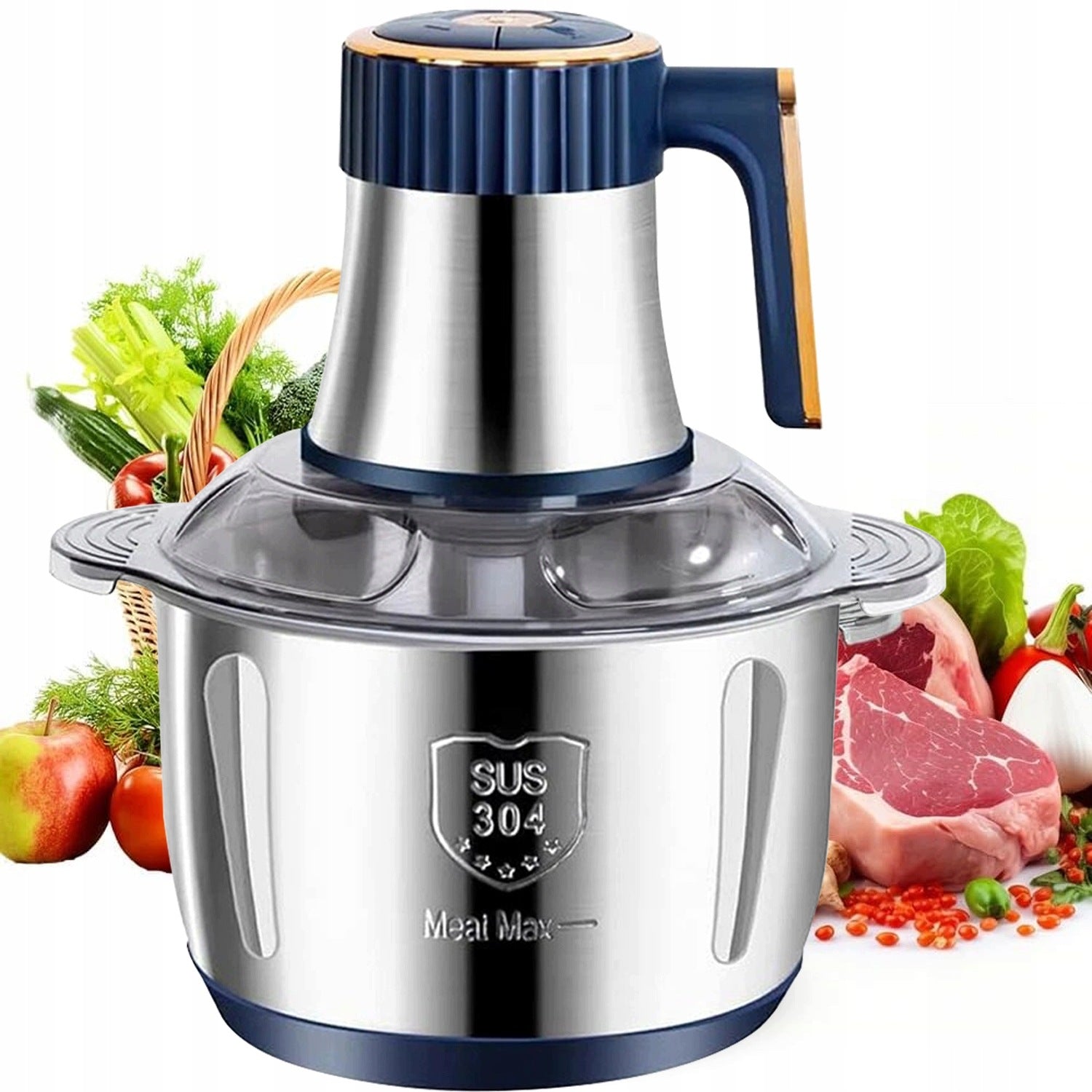 Onion Incisor Meat Shredder Kitchen Vegetables Malakser Blender 500W