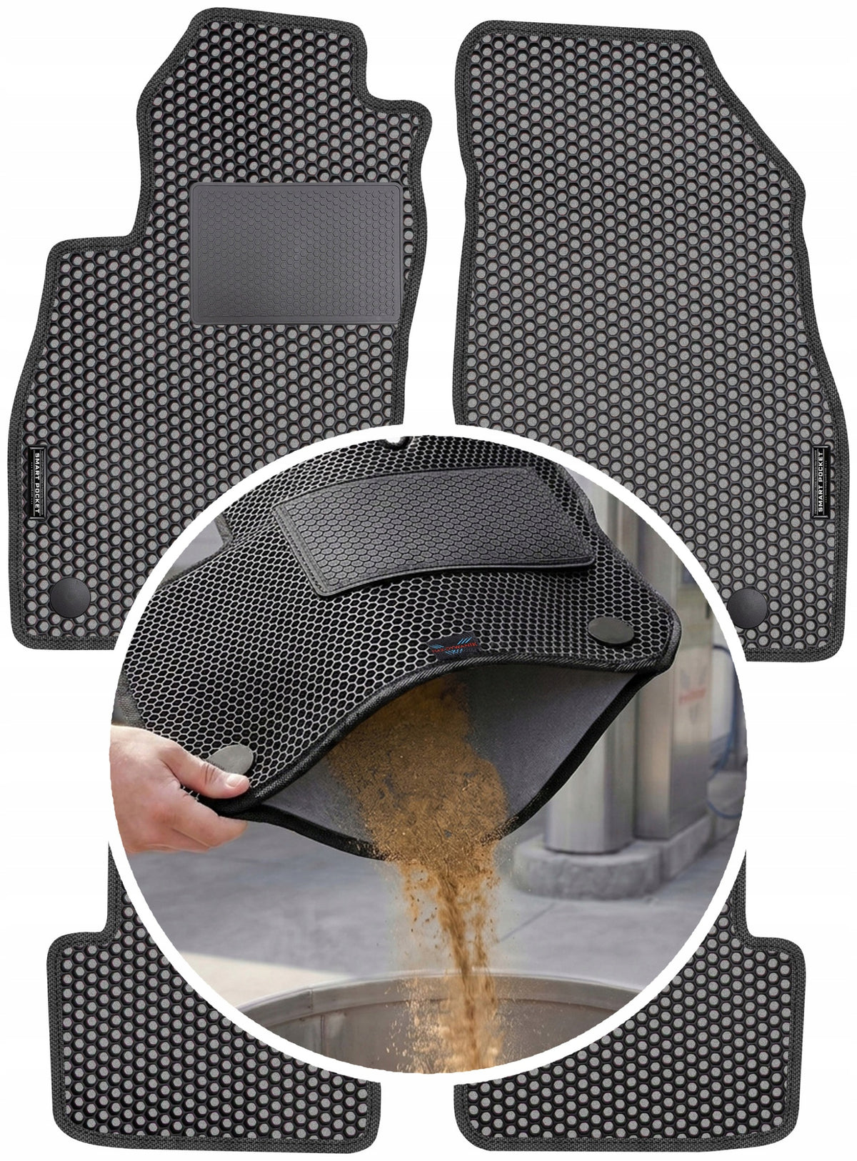 Opel Corsa D 2006-2014 EVA SMART POCKET Rugs Packaging status original