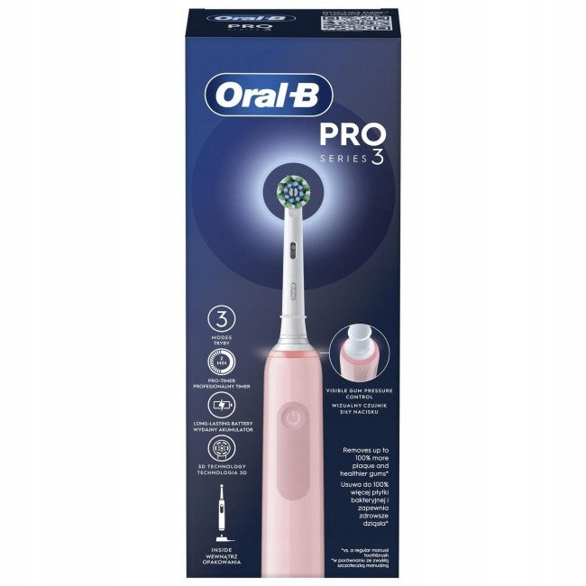 Oral-B Pro 3 3000 Electric toothbrush pink Brand Oral-B