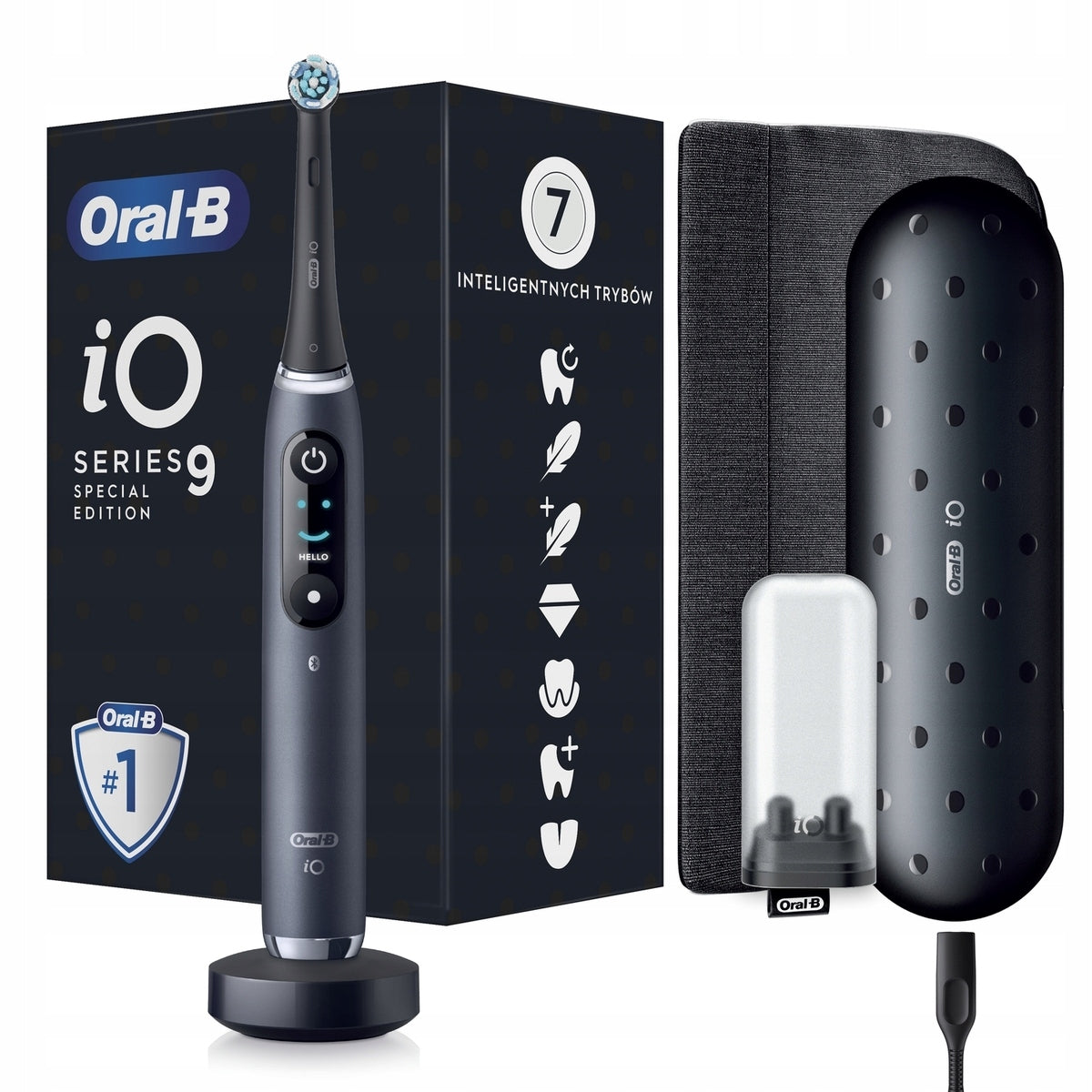 Oral-B iO 9 Black Special Edition Electric toothbrush black