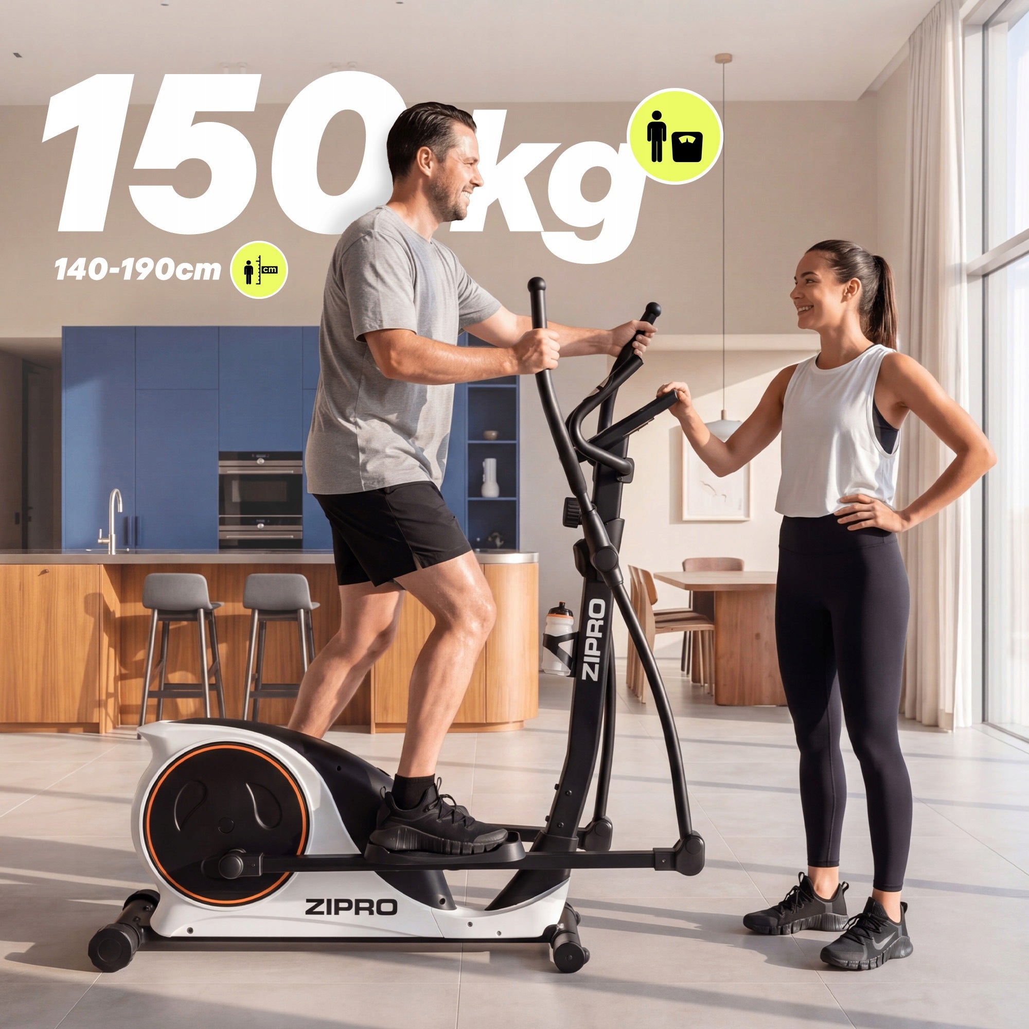 Orbi-trek ELLIPTICAL TRAINER Magnetic training LCD - HULK RS ZIPRO Manufacturer code 5304091