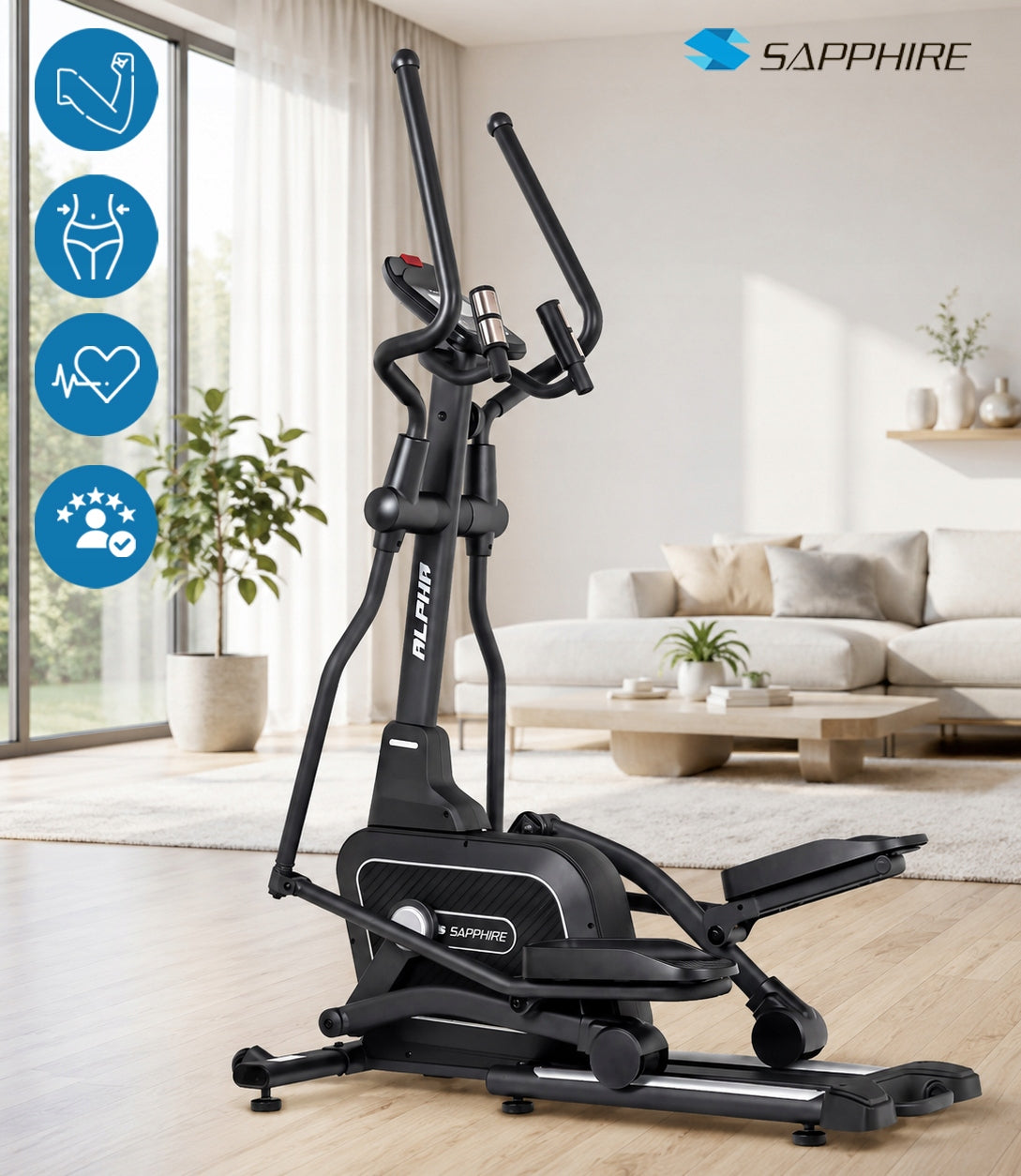 Orbi-trek Elliptical TRAINER ALPHA Magnetic TRAINING Bike APPLICATIONS Packaging status original