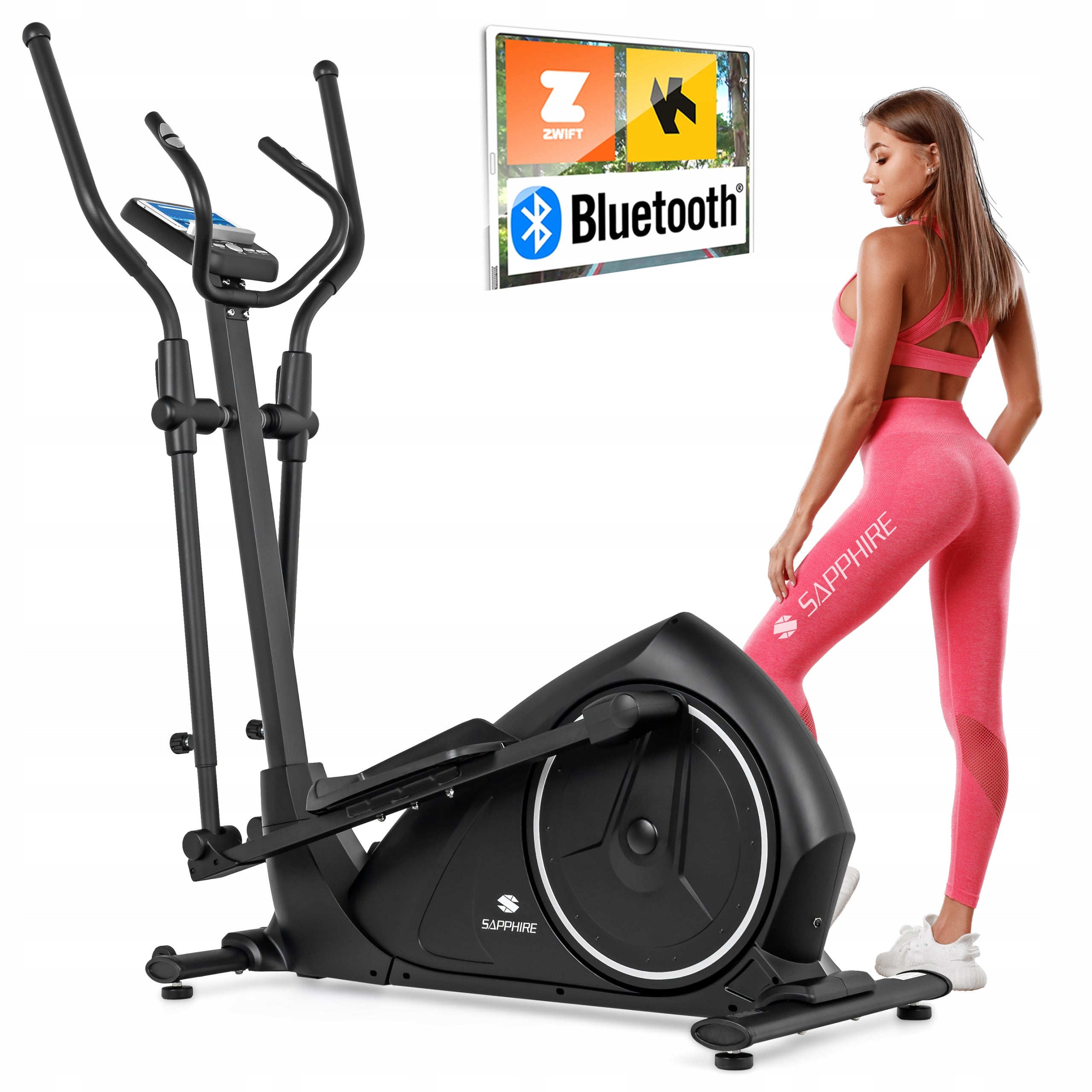 Orbi-trek GALAXY elliptical trainer ELECTROMAGNETIC APPLICATIONS up to 150KG
